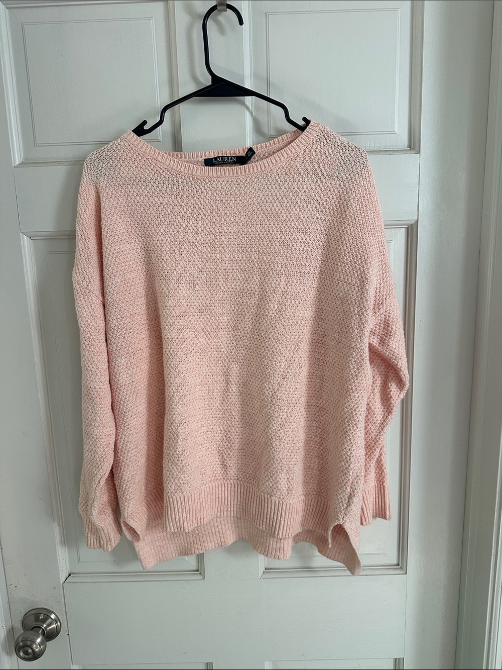Lauren Ralph Lauren Light Pink Crewneck Sweater